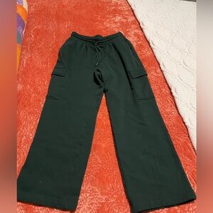 Comfy Green Cargo Pants